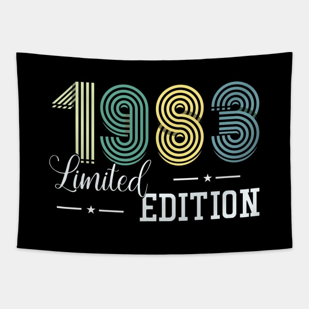 40th Birthday - 1983 Limited Edition Tapestry by Kudostees