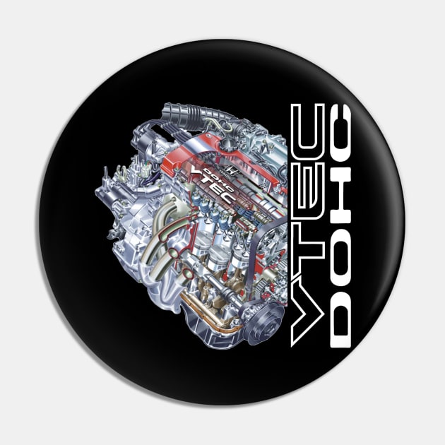 Honda VTEC DOHC Engine Pin by gaplexio