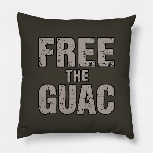 Free the Guac Pillow by PAVOCreative