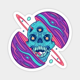 Sidereal Skull Magnet