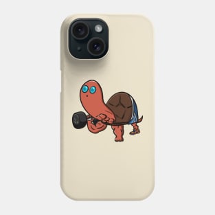 Turtle #21 Bodybuilder Phone Case