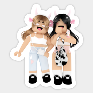 Roblox Girl Stickers Teepublic - roblox girls pictures cute