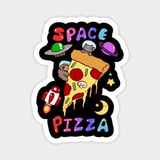 Space Pizza Magnet