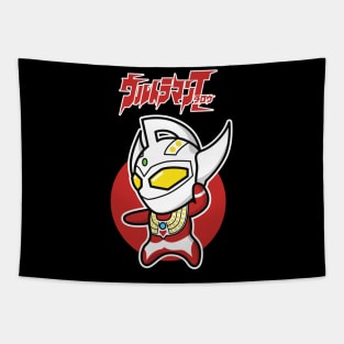 Ultraman Taro Chibi Style Kawaii Tapestry