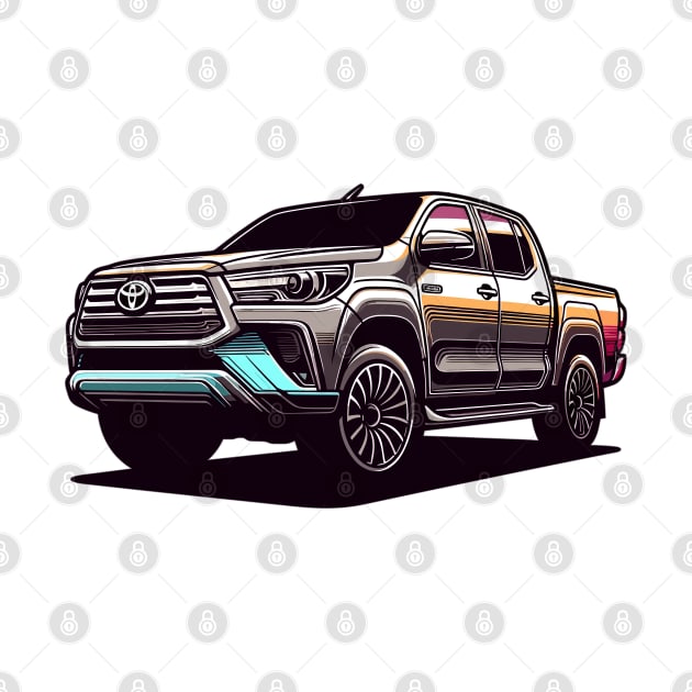 Toyota Hilux by Vehicles-Art