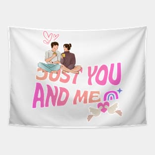 Cute couple Tapestry