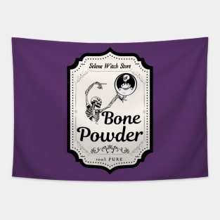 Vintage Label: 100% Pure Bone Powder from Selene Witch Store Tapestry