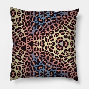 Triangle Mosaic Animal Print Pillow