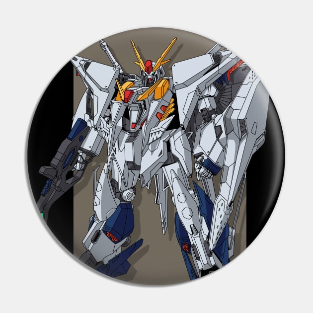 Xi Gundam Pin by nikmatiaja