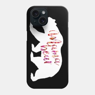 Mama Bear Floral Phone Case