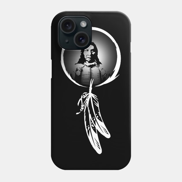 Chief Maȟpíya Lúta (Red Cloud) Phone Case by GardenOfNightmares