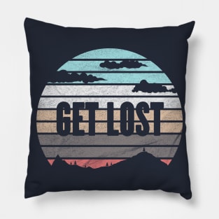 Get Lost Pillow