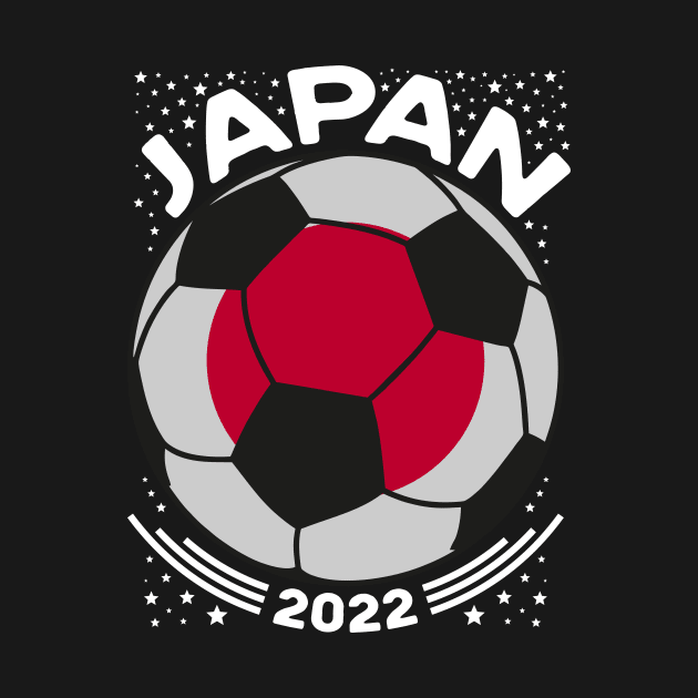 Japan Flag Soccer Football Team by mcoshop