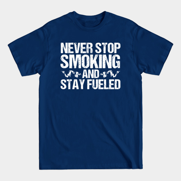 Disover Fuel Meat Smoking A Pitmaster Grilling Barbecue - Meat Smoking - T-Shirt