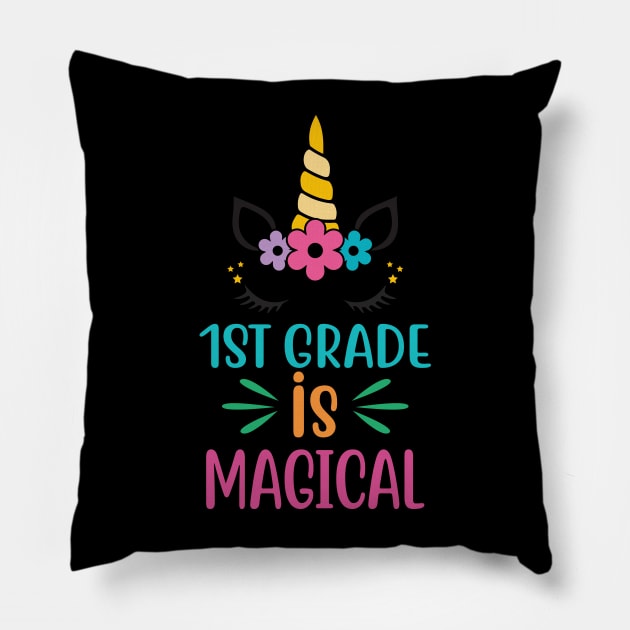 First Grade IS Magical Pillow by busines_night