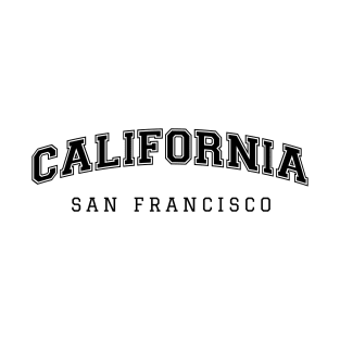 California San Francisco College Style T-Shirt