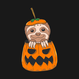 Sloth Pumpkin T-Shirt