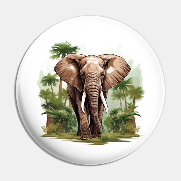 I Love Elephants Pin by zooleisurelife