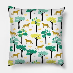 Cheetah Safari Pillow