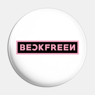 Beck Freen with Black Pink Theme - Gap the Series Pin