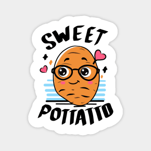 Sweet Potato Magnet