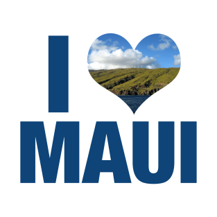 I Love Maui T-Shirt