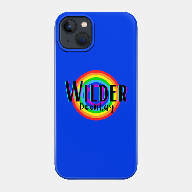 Deontay Wilder- Retro Rainbow Style - Deontay Wilder - Phone Case
