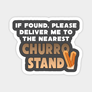 Churro stand Magnet