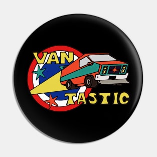 Vintage Van Design Pin
