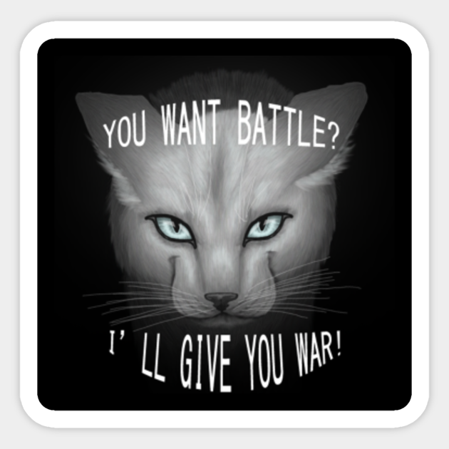 Warrior Cats Clear Sky Warrior Cats Aufkleber Teepublic De Warrior Cats Clear Sky Warrior Cats Aufkleber Teepublic De