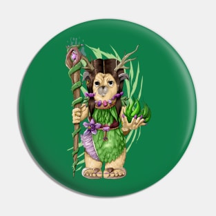 Barklee, Wereborn Druid Pin