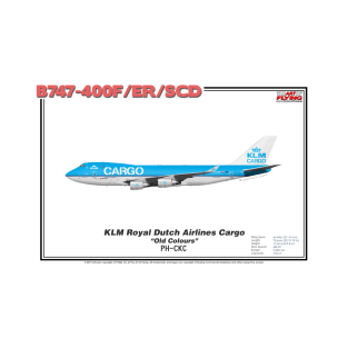 Boeing B747-400F/ER/SCD - KLM Royal Dutch Airlines Cargo "Old Colours" (Art Print) T-Shirt