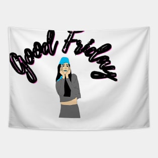 Good Friday - Happy Girl Tapestry