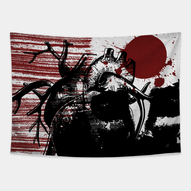 Broken Heart Broken Heart Tapestry Teepublic