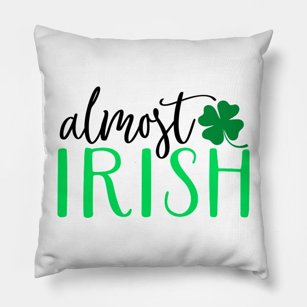 Almost Irish Pillow by Coral Graphics