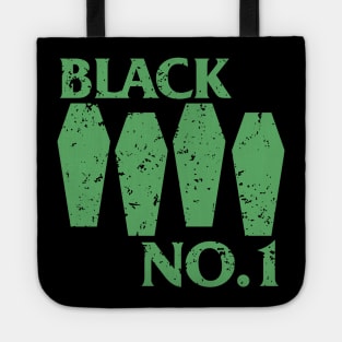 "BLACK NO 1 COFFINS" BLACK GREEN Tote