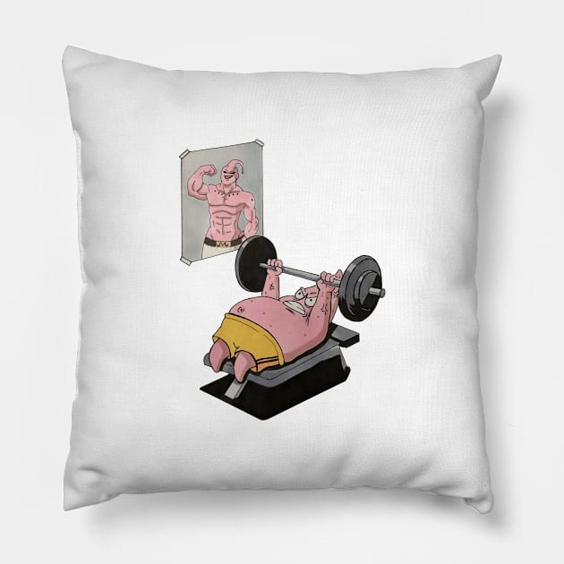 Patrick Star - Dragon Ball Z Pillow by SLH-69