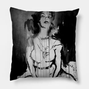 The nirvana girl Pillow