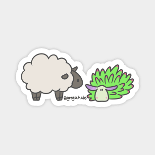 Sheep See Sea Sheep Magnet