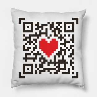 Love Barcode Pillow