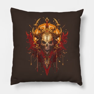 Chaos Skull I Pillow