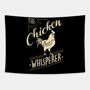 The Chicken Whisperer Funny Chicken Lover Farming Tapestry