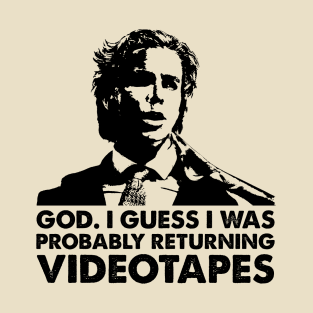 Classic Psycho Returning Videotapes T-Shirt