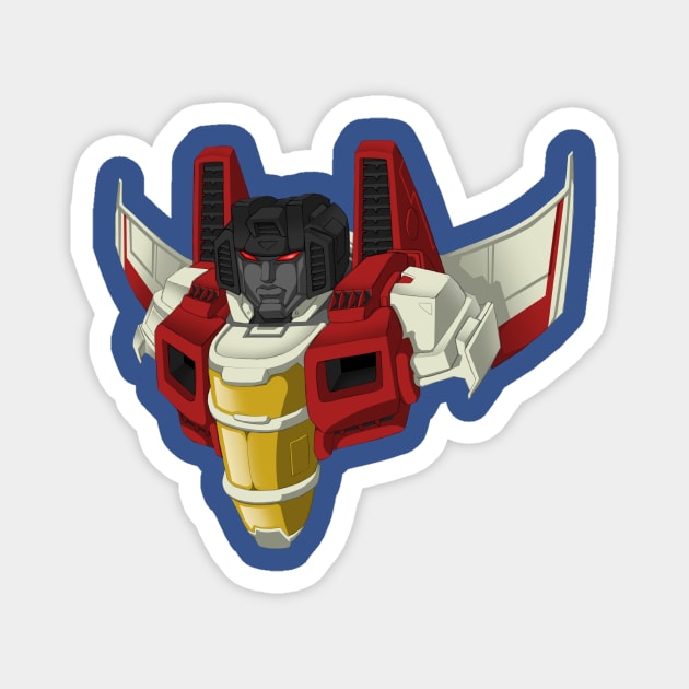 Starscream Magnet by Hundredhands