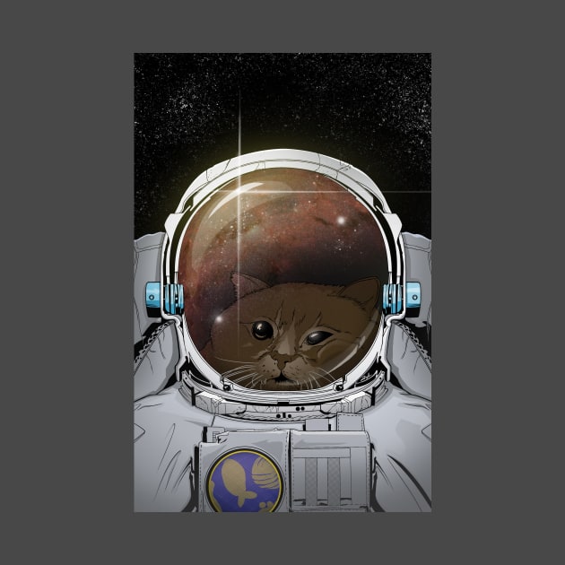 Space Kitty by JoeAzpeytia