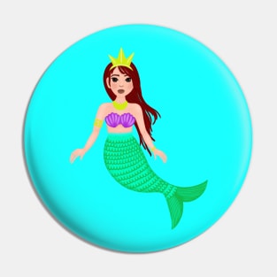 Mermaid Princess Pin