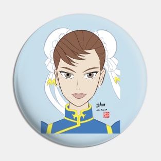 Chun-Li from Street Fighter Pin