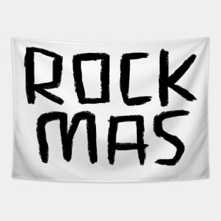 Rock Music Xmas, Text, Rockmas, Cool Christmas, Tapestry