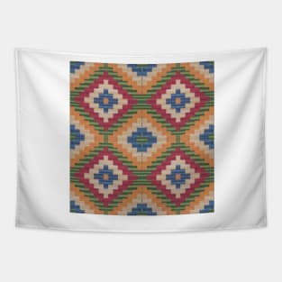 Kilim ,, Navajo , Aztec , Southwest Digitized Pattern Tapestry