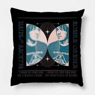 Elliott Smith / Roman Candle \ Aesthetic Design Pillow